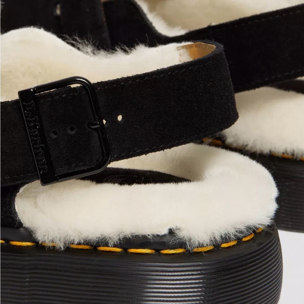 Dr. Martens Jorge Shearling Slingback Mule - Picture 7 of 9